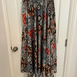 Stylish Multicolor Patterned Skirt